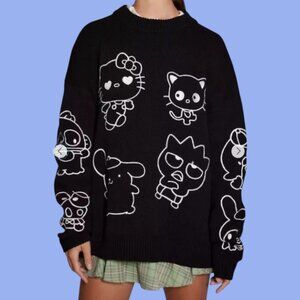 Forever 21 Hello Kitty & Friends Graphic Sweater Sanrio Size Large NWT